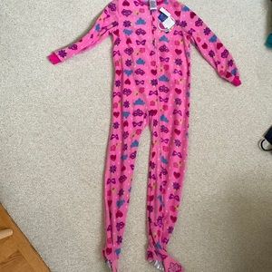 DISNEY girls pajamas onesie